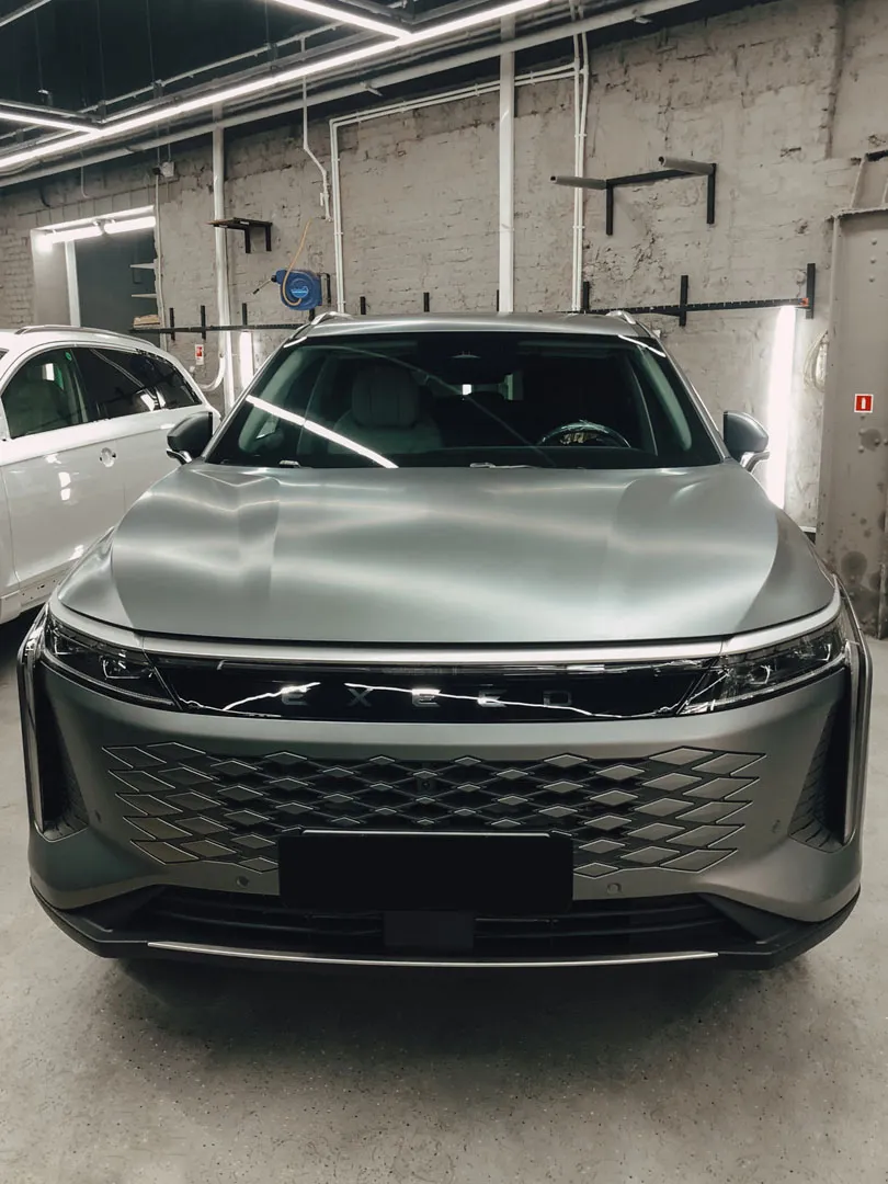 Защита глянца полиуретаном и шумоизоляция арок для Exeed RX